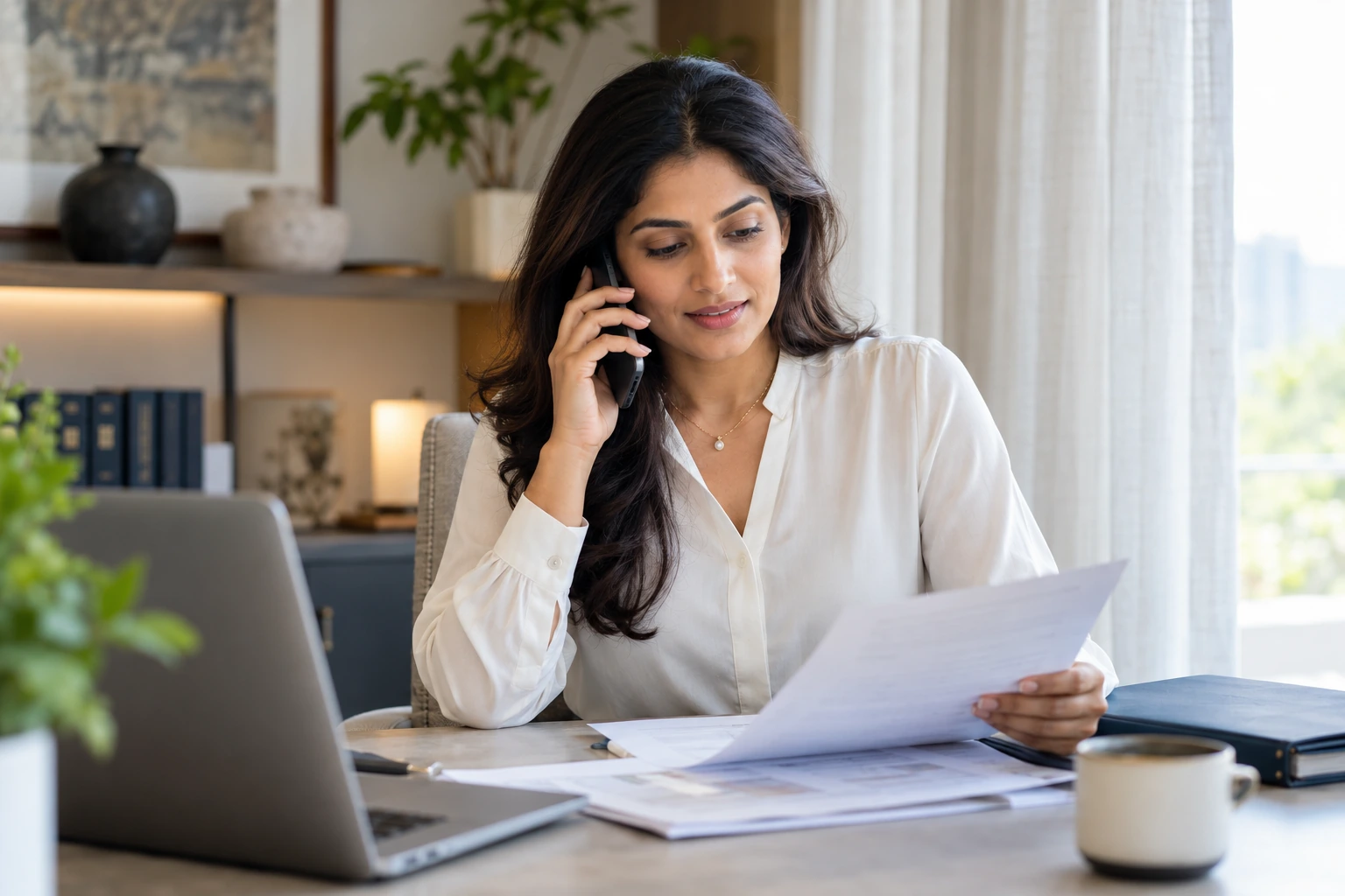 A trade coordinator clarifying a quotation during a phone conversation